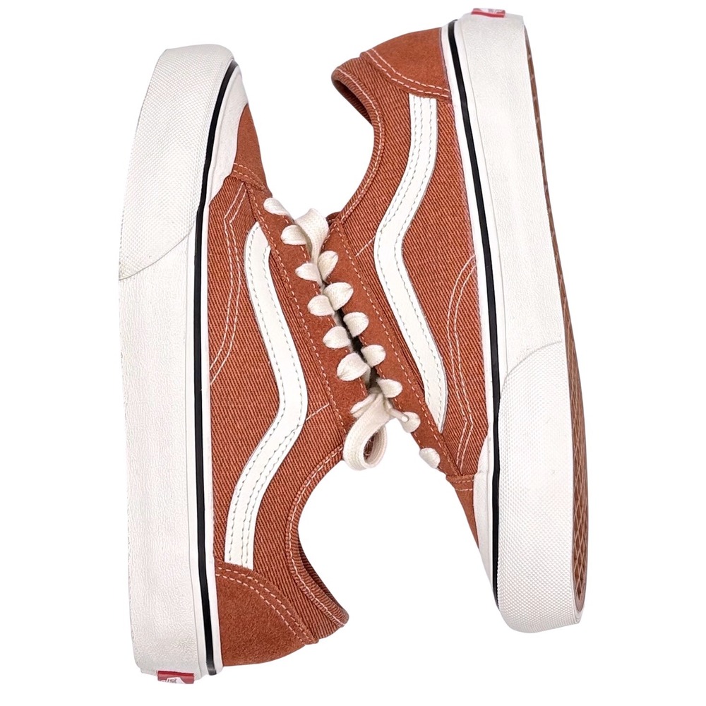 Vans Style 36 Burnt Orange Rust Canvas Suede UltraCush Sneakers Womens 6 Men 4.5 - Picture 5 of 8